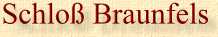 Schlo&szlig; Braunfels