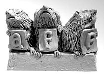 threehogs, front view