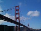 [Photo of the Golden Gate Bridge and Fort Point]