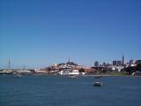 [View of San Francisco from the Golden Gate National Recreation Area]