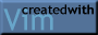 created with Vim