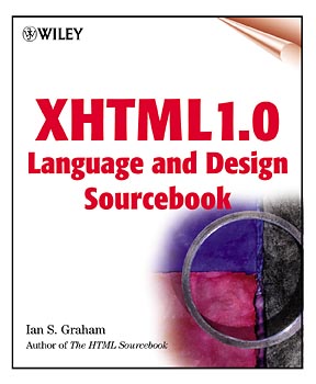 XHTML 1.0 Language and Design