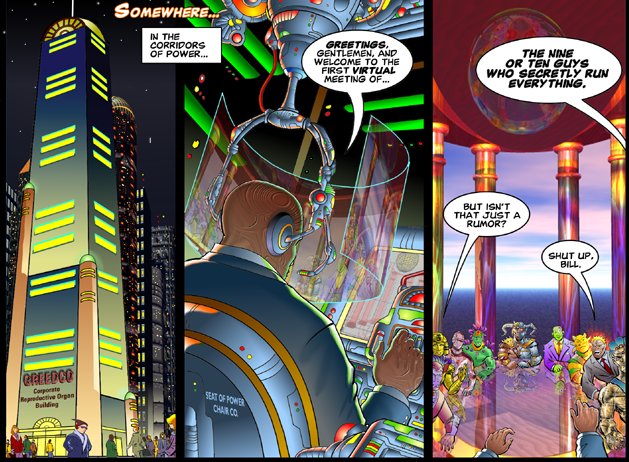 It was a dark and stormy night...