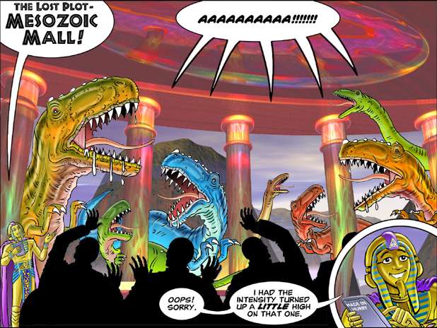 When dinosarus ruled the Web!