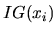 $ IG(x_i)$